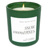 Snow Covered Pines Soy Candle