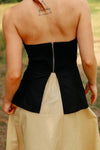 Vivienne Drop Waist Linen Dress