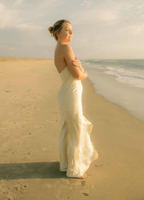 The Butter Muse Silk Maxi Dress