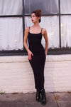 When in Roma Ribbed Knit Maxi Dress