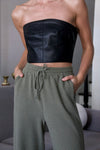 Olive Grove Lounge Pants With Pockets