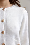 Bonne Button Down in Cream