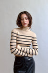 Falling into Stripes Turtle Neck