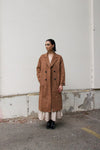 Il Cafe Handmade Peacoat in Camel