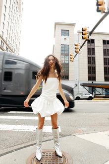  I Said Yes Mini Bubble Dress