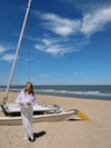 The Bianca Coast White Linen Pants