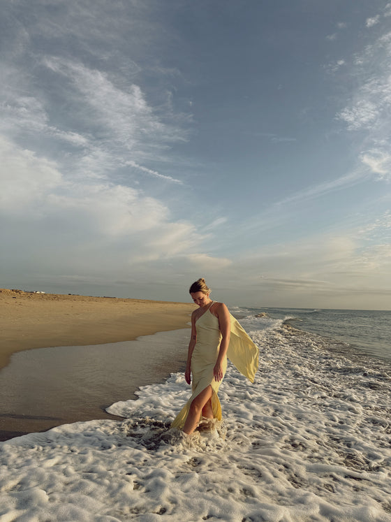 The Butter Muse Silk Maxi Dress